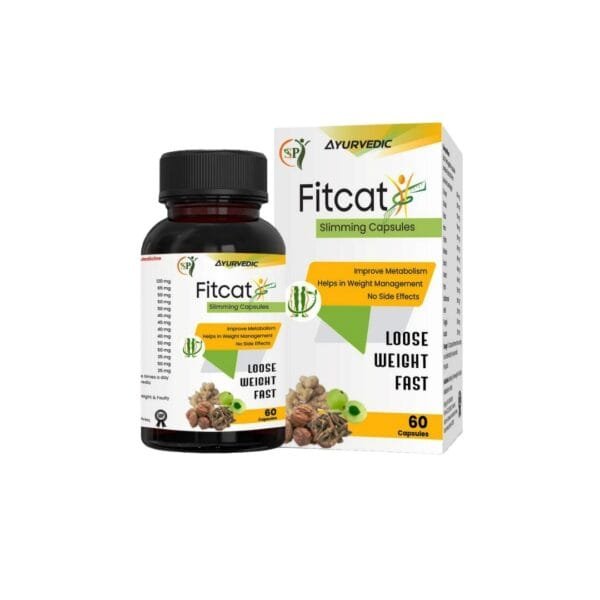 Buy Fitcat Body Slimming Ayurvedic Capsules By Sarvah Pharma